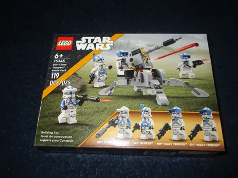 LEGO Star Wars: 501st Clone Troopers Battle Pack (75345) New Sealed Set