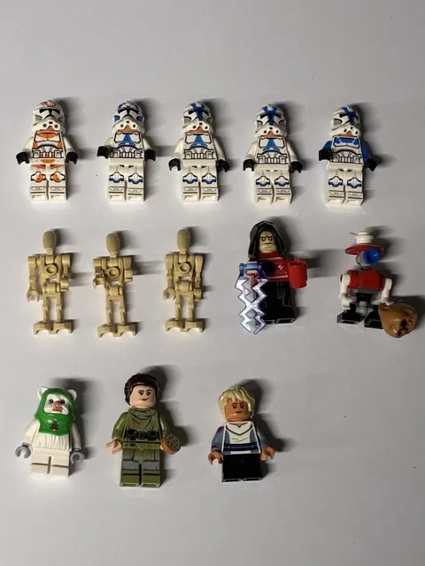 LEGO Star Wars 75280 501st Legion and advent calendar kits/parts/pieces figures