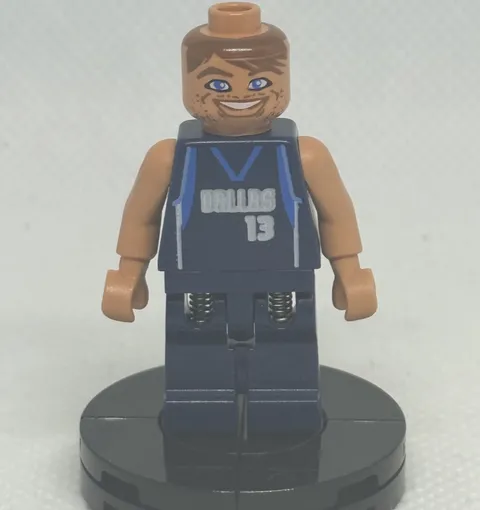 LEGO NBA (3433) Steve Nash Minifigure #13 Dallas Mavericks Basketball nba018