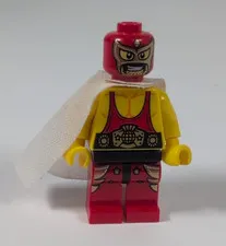 LEGO MINIFIGURES EL MACHO Wrestler From Lego Movie