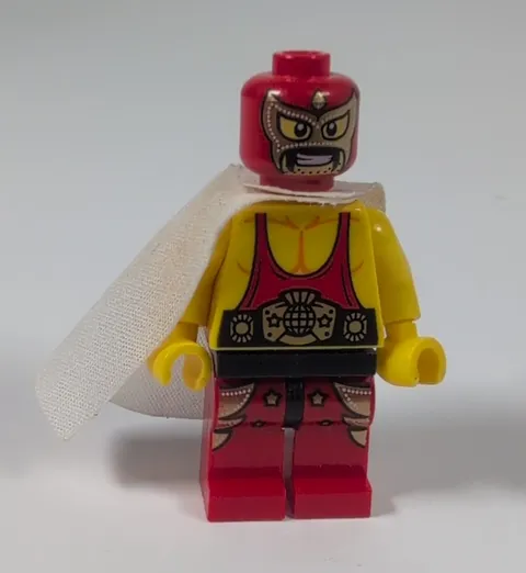 LEGO MINIFIGURES EL MACHO Wrestler From Lego Movie