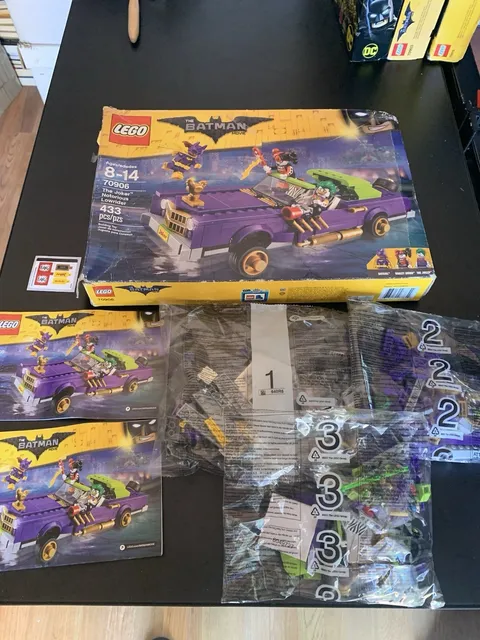 LEGO Super Heroes: Batman Movie: 70906 The Joker Notorious Lowrider BAGS SEALED