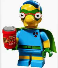 LEGO Fallout Boy Milhouse Minifigure The Simpsons Series 2 71009 2015
