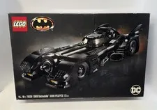 LEGO DC 76139 1989 Batmobile 100% Complete Build Box Mint Manual No Minifigs