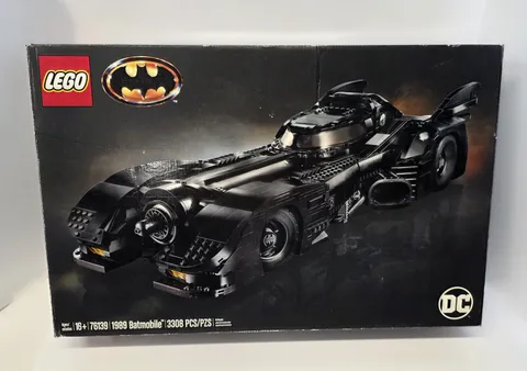 LEGO DC 76139 1989 Batmobile 100% Complete Build Box Mint Manual No Minifigs