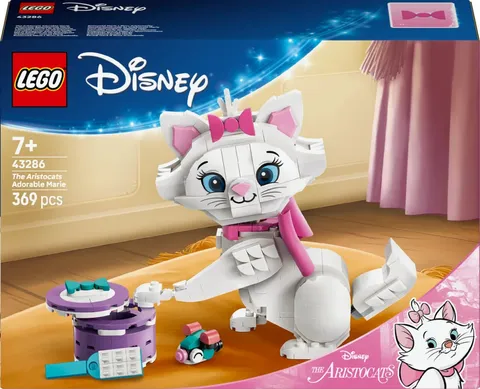 LEGO Disney The Aristocats Adorable Marie 43286 Building Toy Set New Gift