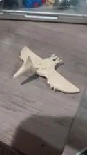 LEGO Pteranodon Minifigure Pterodactyl Dinosaur 5921 Retired Tan HTF