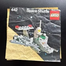 Lego 1970s Classic Space Space Shuttle (Instruction Manual Only) For Set 442 