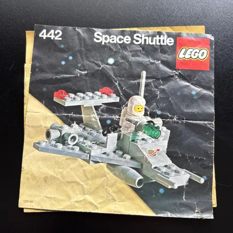 Lego 1970s Classic Space Space Shuttle (Instruction Manual Only) For Set 442 