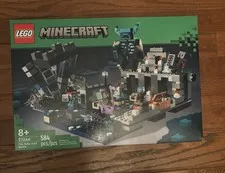 LEGO Minecraft 21246 — The Deep Dark Battle (584 pieces, retired in 2024)