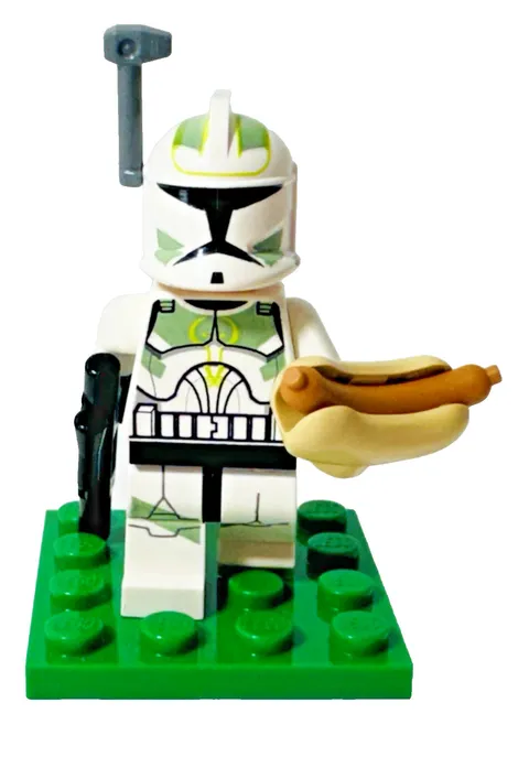 LEGO Star Wars Clone Trooper Horn Company Phase 1 Minifigure sw0298 7913