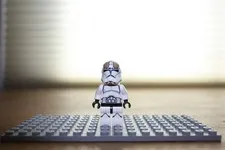 Lego Clone Trooper Gunner Minifigure Clone Wars SW0837