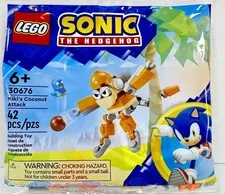 LEGO 30676 Sonic Kiki's Coconut Attack New Sealed Retired Hedgehog Monkey NISB