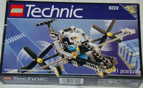 Lego Technic: 8222 VTOL Airplane Complete with Instructions