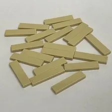 Lego 2431 Beige Replacement Parts Pieces Lot of 20