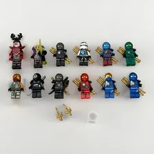 LEGO Ninjago Minifigs Honor Robe Kai Cole Zane Jay Nya Lloyd Kozu Chen Lot Of 11
