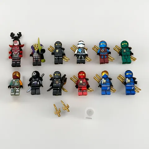 LEGO Ninjago Minifigs Honor Robe Kai Cole Zane Jay Nya Lloyd Kozu Chen Lot Of 11