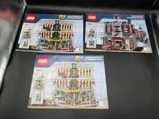 LEGO 10211 Grand Emporium +10197 Fire Brigade Instruction MANUALS ONLY