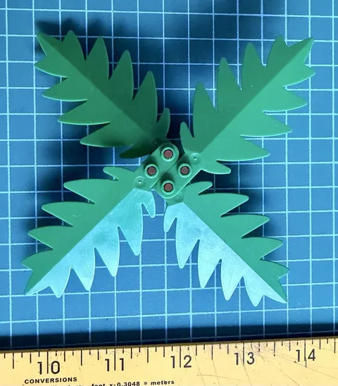 LEGO Palm Tree Top Green Leaves Tropical Island Pirate Jungle Replacement Part