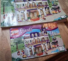 Lego Friends Heartlake Grand Hotel Instruction Manuals 41101 No Bricks