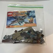 LEGO Legends of CHIMA: Vardy's Ice Vulture Glider (70141) Incomplete Set 