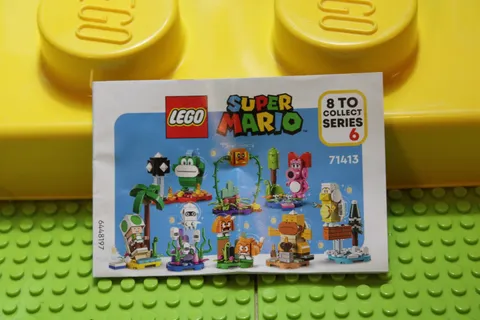 LEGO (71413) Super Mario: Character Packs-Series 6, Green toad, Used, Complete