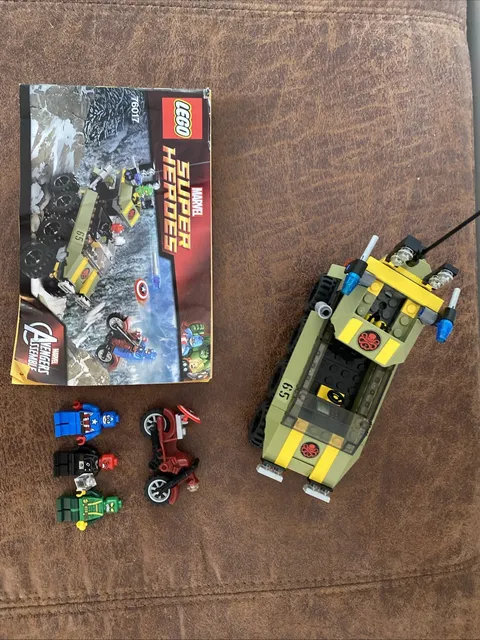 LEGO Marvel Super Heroes 76017 - 100% Complete w/ Instructions and Minifigs