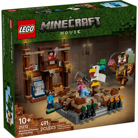 Lego Minecraft  - Woodland Mansion fighting ring   21272