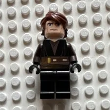 LEGO Star Wars Minifigure Anakin Clone Wars w/ Blue Lightsaber