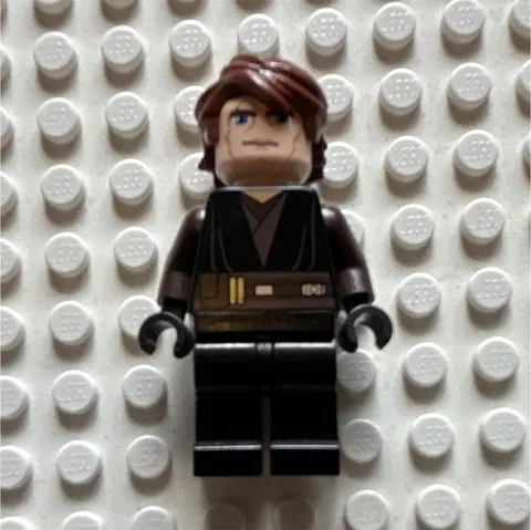 LEGO Star Wars Minifigure Anakin Clone Wars w/ Blue Lightsaber