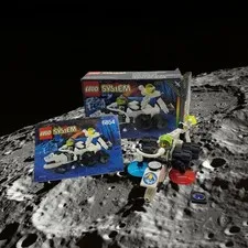 Vintage Lego 6854 Space Exploriens ALIEN FOSSILIZER~ 100% Complete w/Manual
