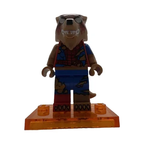 LEGO Minifigure Spider-Man Series Across Werewolf Spiderman.  As is!