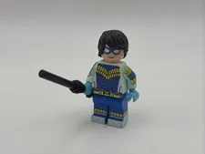 LEGO DC Nightwing Knightfall Custom Minifigure Printed On Real Bricks UV