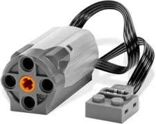 1 Lego Power Functions M-Motor  (technic,car,truck,axle,gear,tire,pulley,wheel)