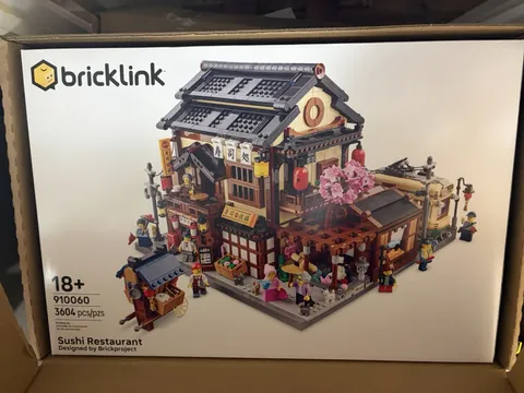 LEGO Bricklink Designer program series 7 Sushi restaurant 3,604 pieces