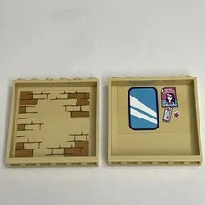 Lego 59349 Beige Replacement Parts Pieces Lot of 2