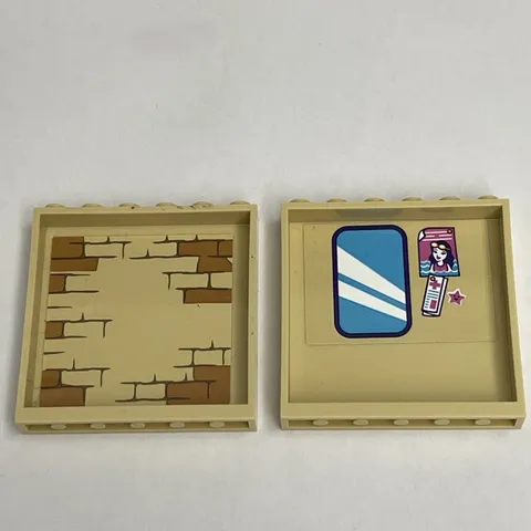 Lego 59349 Beige Replacement Parts Pieces Lot of 2