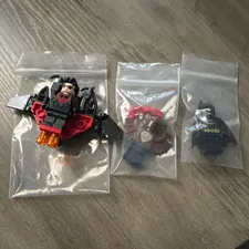 LEGO DC Super Heroes Batman Minifigure Lot of 3