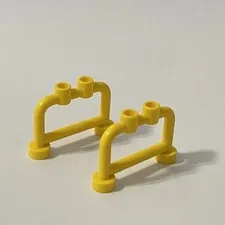 Lego 4083 Yellow Replacement Add-on Pieces Parts Lot of 2