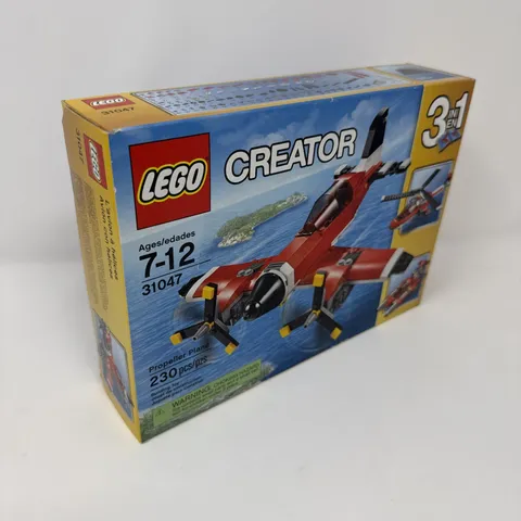 LEGO Creator: Propeller Plane (31047) 3 In 1 Building Set, New Sealed Box