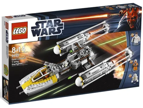 LEGO Star Wars: Gold Leader's Y-Wing Starfighter (9495) - Complete Set
