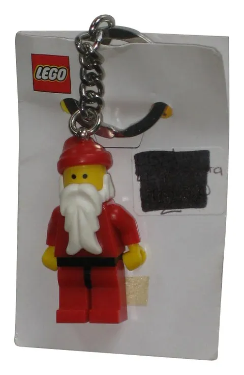 LEGO Club Christmas Santa Clause Red MiniFigure Keychain