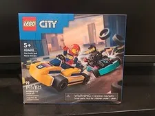 LEGO CITY 60400 Go-Karts and Race Drivers New in Box