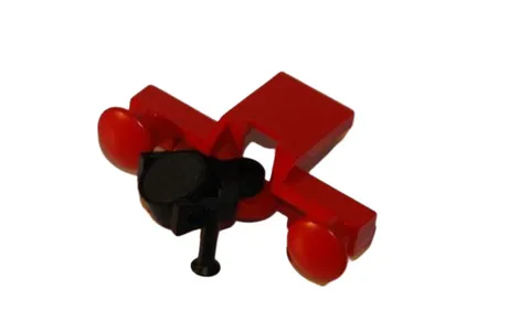 Lego® 12V TRAIN Railway Buffer Magnet RED 12V VERSION