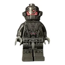 LEGO Marvel Ultron Minifigure Dark Gray Avengers Age of Ultron Robot