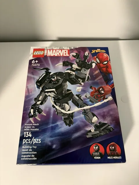 LEGO Venom Mech Armor vs. Miles Morales Spider-Man 76276