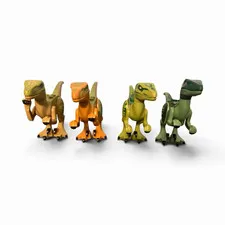 LEGO Jurassic World Velociraptor Dinosaur Minifigs , BLUE, DELTA, CHARLIE, ECHO