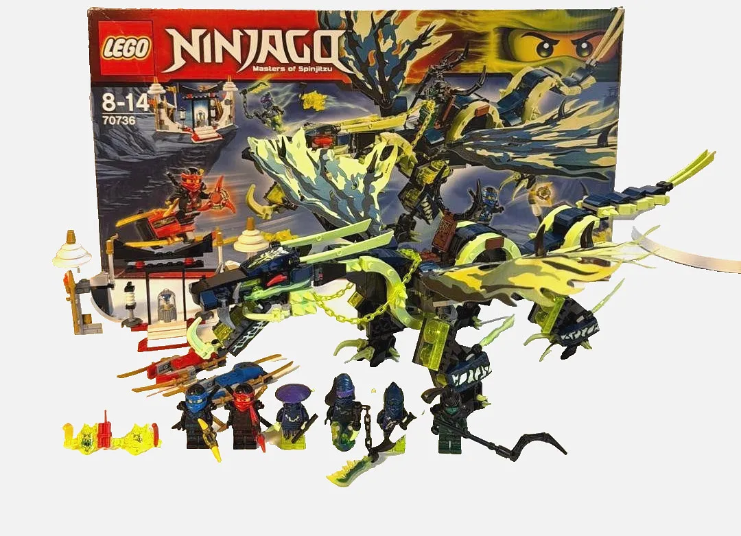 LEGO 70736 Attack of the Morro Dragon Ninjago Possession 2015 Missing