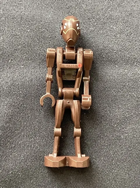 Lego Commando Droid Minifigure Dark Brown Star Wars 75012 9488 sw0359
