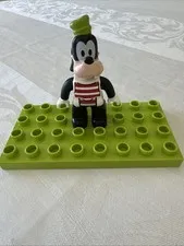 Lego Duplo Figure Goofy w/ swim suit white/red/black